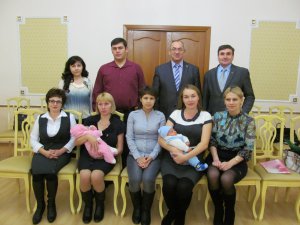Торжественное вручение государственных сертификатов на материнский капитал семьям Бавлинского района