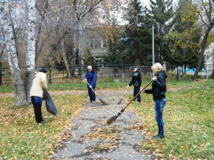 Субботник в Московском районе