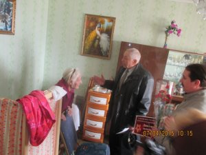 Здесь живет ветеран