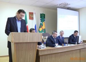 Выступление на районном совещании в Мамадышском районе