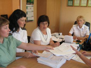 Совещание с Управлением Федеральной службы судебных приставов в Алексеевском районе
