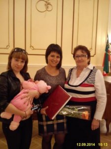 Торжественное вручение сертификатов на материнский капитал