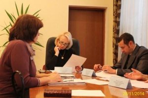 Заседание комиссии в налоговой инспекции