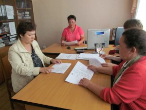 Рабочее совещание в коллективе почтовой связи