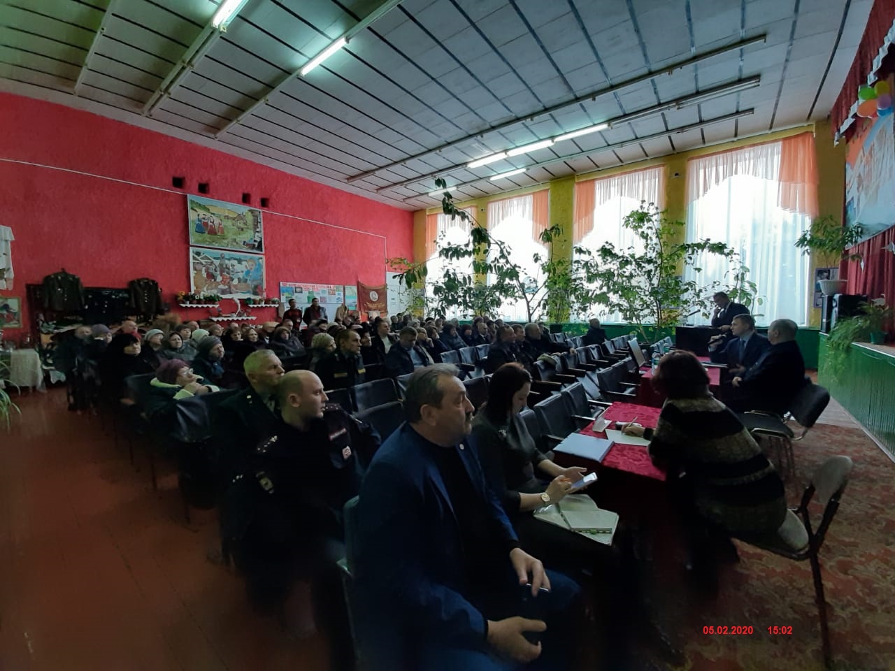 Встреча с населением   