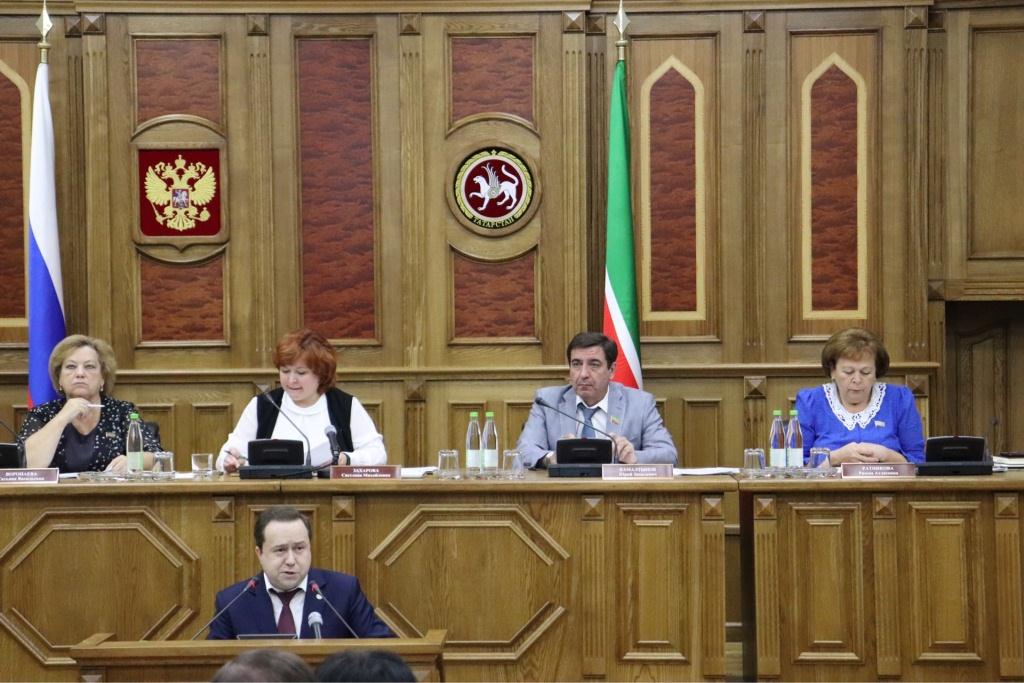 Глава ОПФР по РТ выступил перед органами власти республики