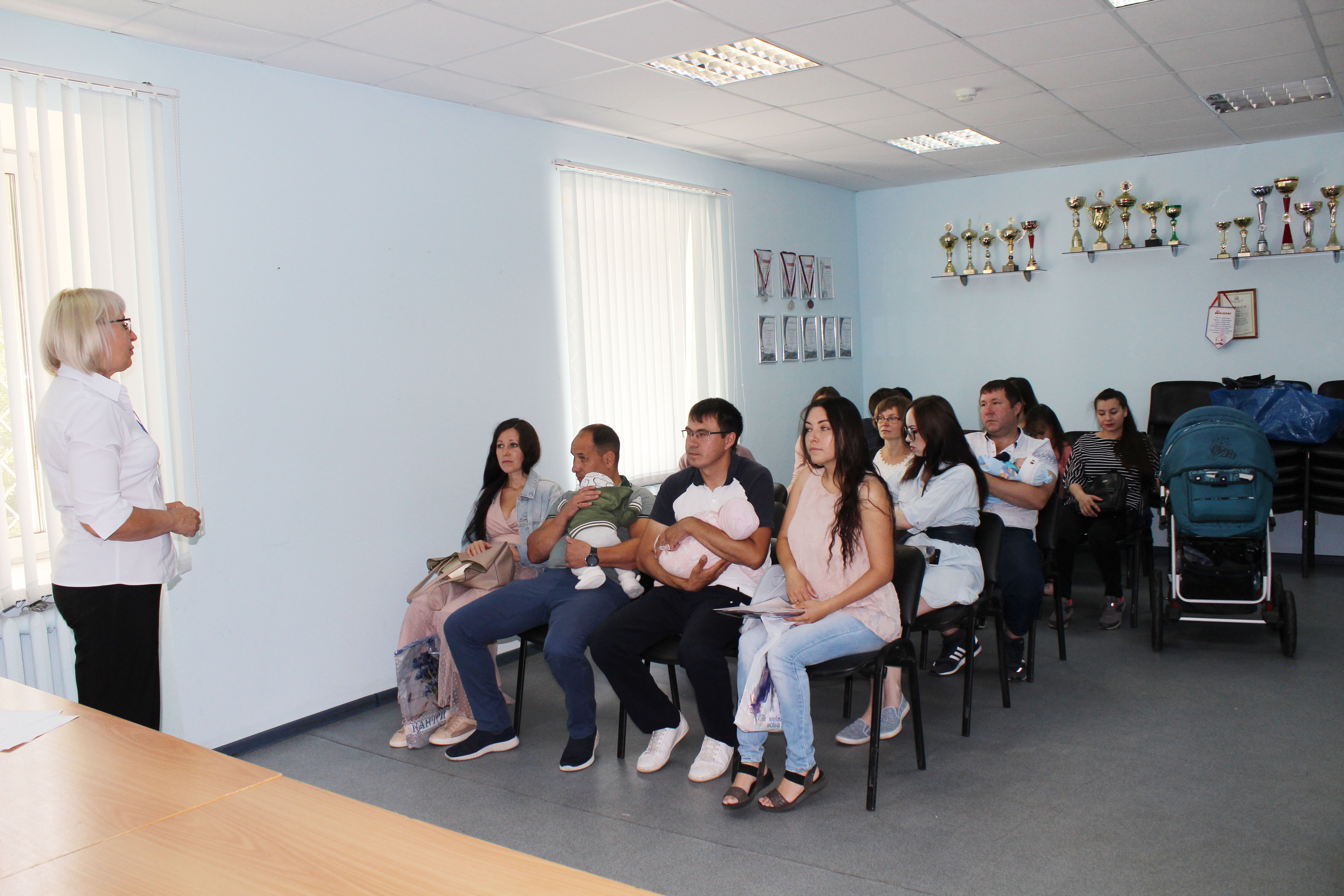 Вручение сертификатов МСК