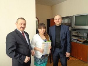 Вручение сертификатов на материнский капитал