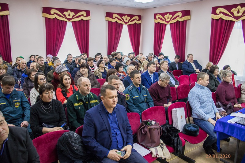 Встречи с населением района