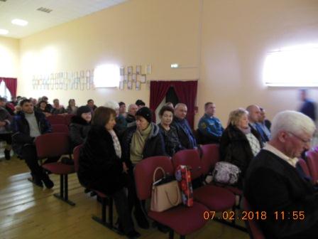 Сход граждан в Сосновском поселении