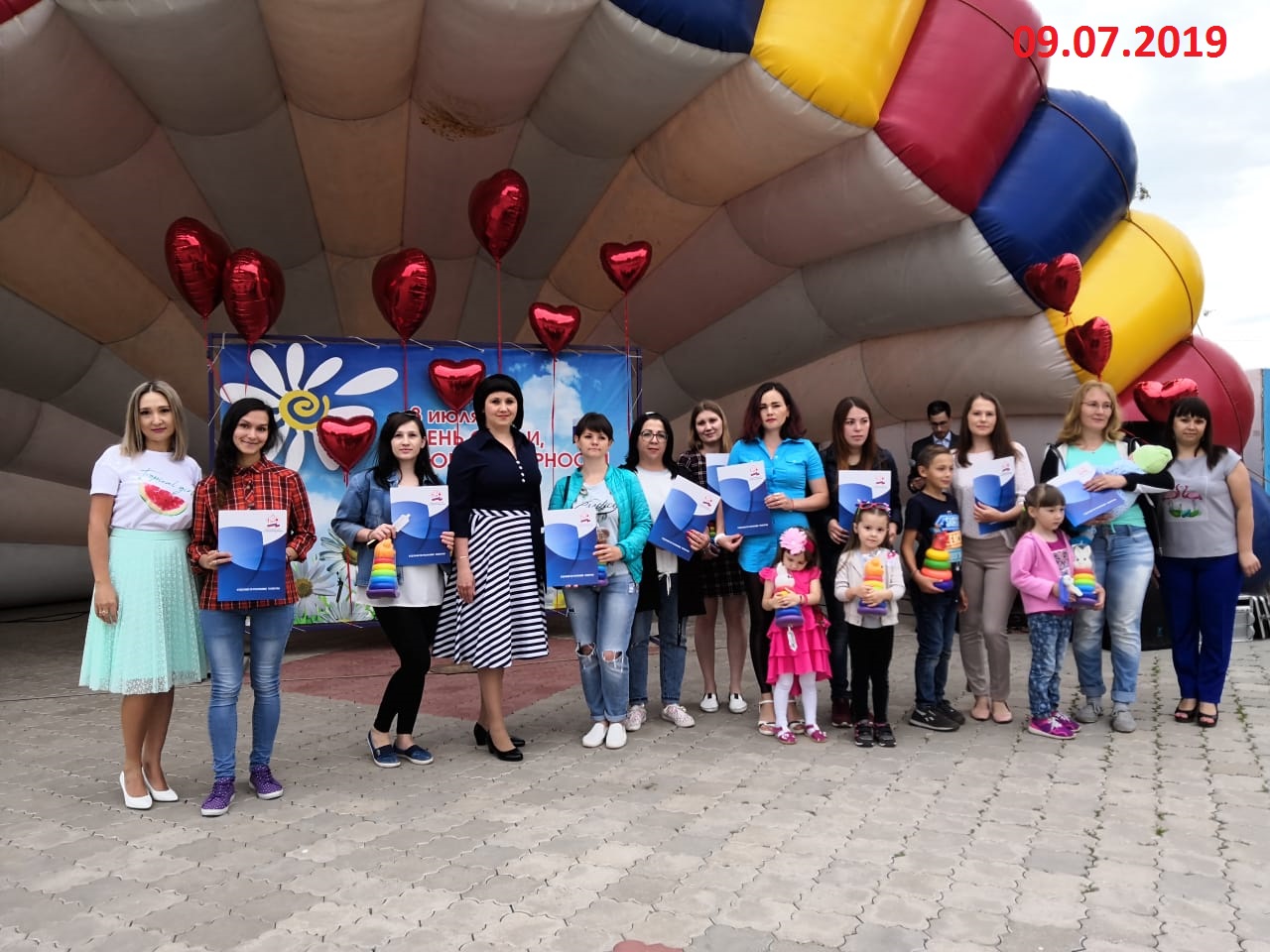 Торжественное вручение сертификатов на материнский капитал