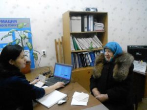 Выездной прием населения в поселке городского типа Актюбинский