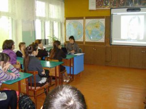 Ученики и учителя обучаются пенсионной грамоте