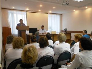 Специалисты УПФР в Московском районе встретились с работниками городской больницы №16