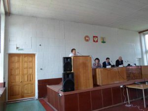 В зале заседаний исполкома Спасского муниципального района прошла встреча предпринимателей с представителями министерства экономики и Гарантийного фонда Республики