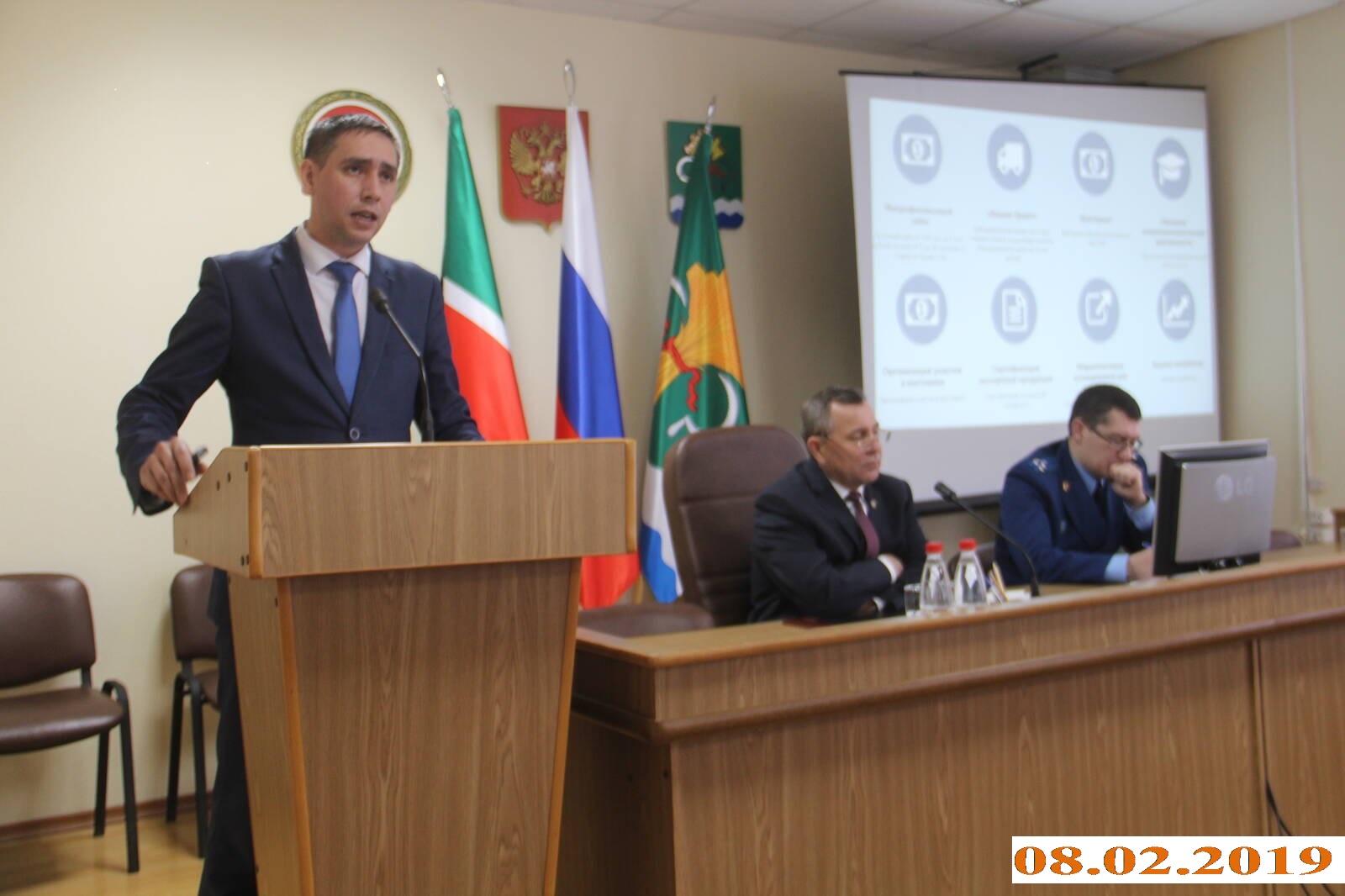 Участие в совещании с предпринимателями