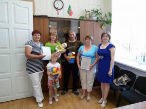 Торжественное вручение сертификата