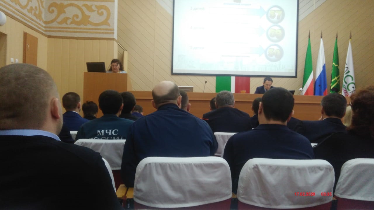 Выступление в Исполнительном комитете АМР  