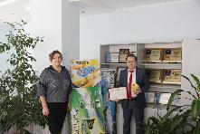 Эдуард Вафин встретился с директором Нижнекамского детского дома