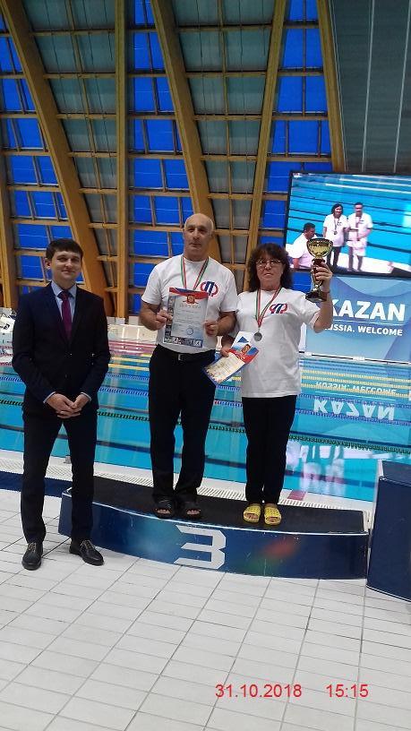 Соревнования по плаванию   