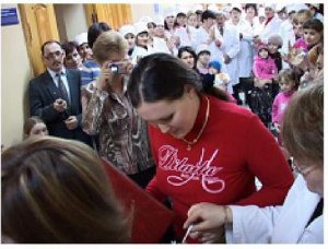 Вручение сертификатов на материнский капитал