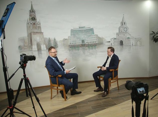 Живое общение на всю республику по актуальным темам с главой татарстанского Пенсионного фонда Эдуардом Вафиным 