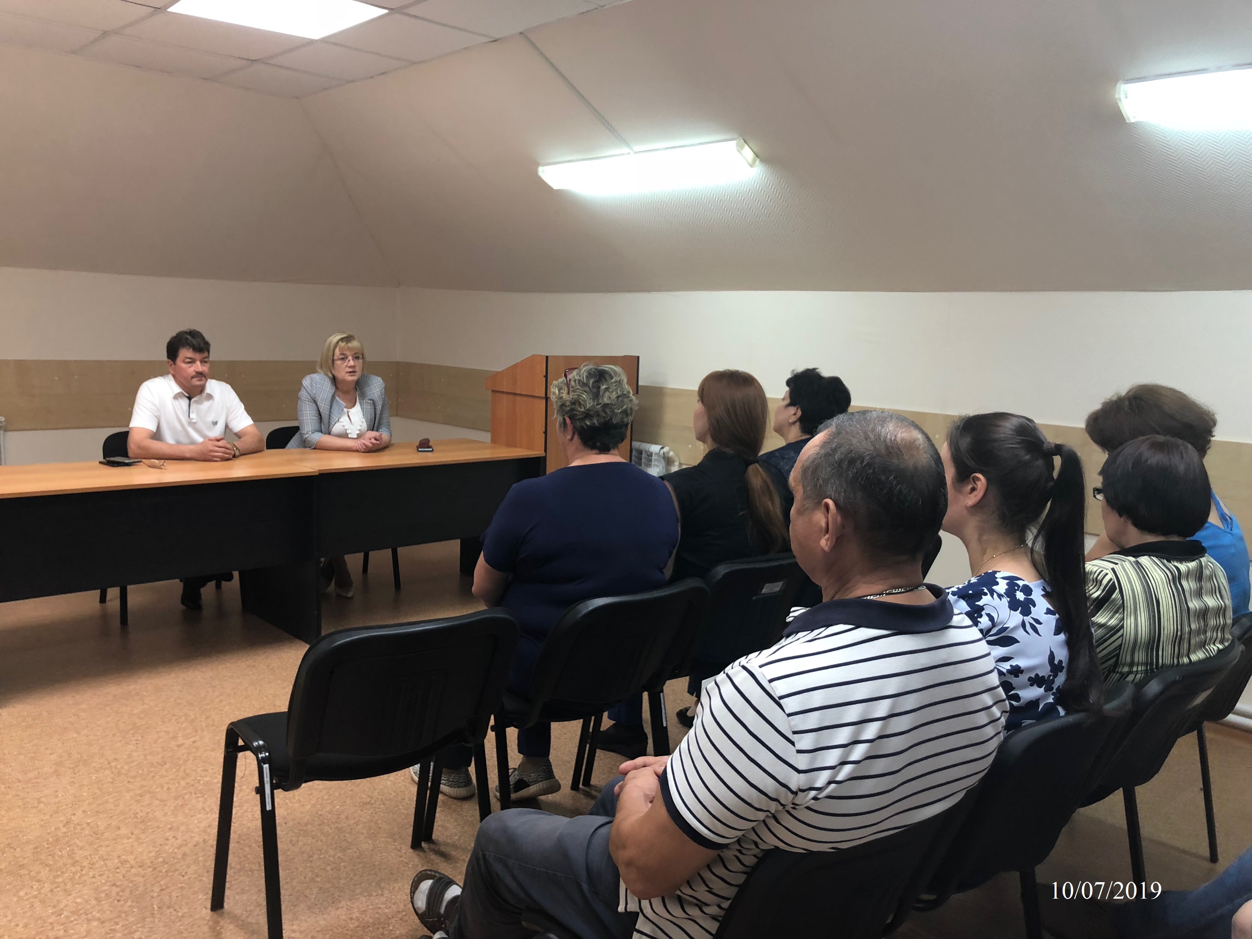 Выездная встреча заместителя управляющего