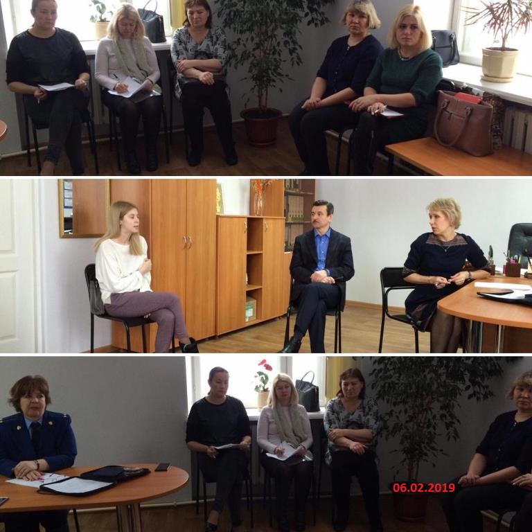 На встрече с матерями детей-инвалидов