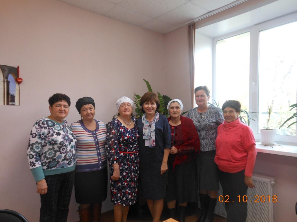 Поздравление ветеранов пенсионной системы