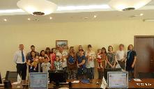 Вручение сертификатов Управлением Советского района