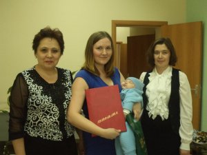 Торжественное вручение материнских сертификатов