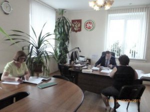 Заместитель управляющего Эдуард Вафин провел выездной прием