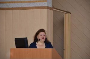 Выступление на общегородской планерке