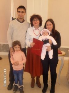 Вручение МСК семьям Вахитовского района Казани