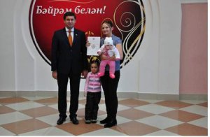 Вручение сертификатов на материнский капитал