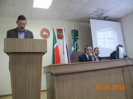 Выступление на районном совещании.