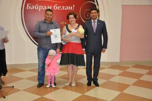 Вручение сертификатов  на материнский капитал