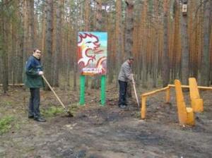 Чистый город и чистый лес