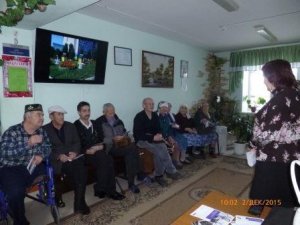 Посещение дома престарелых в Арском районе