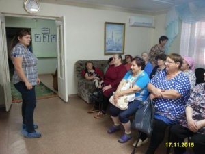 Встреча в ЦСОН «Радуга» в Бугульминском районе
