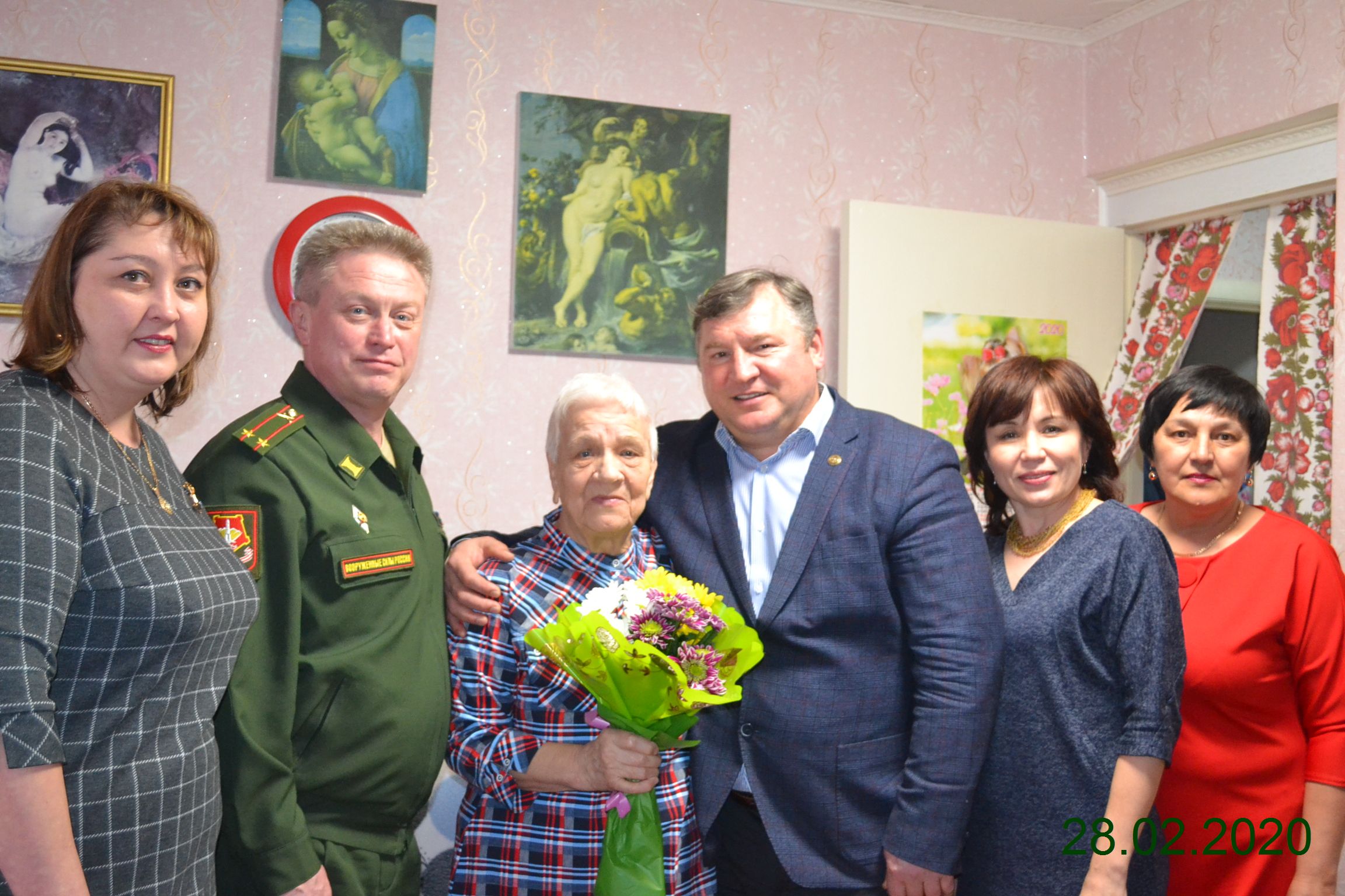 Вручение юбилейной медали 