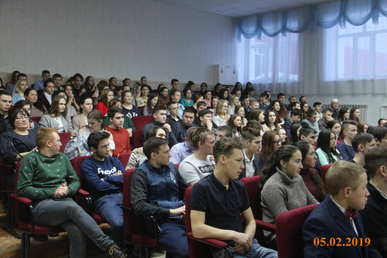 Встреча со студентами лицея № 2 Мамадышского района РТ