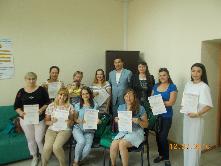Торжественное вручение материнских сертификатов Управлением Советского района 