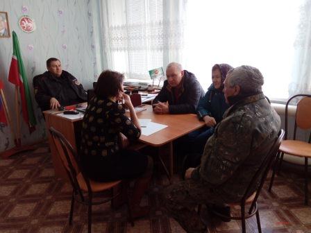 Встречи с работниками сельских поселений 