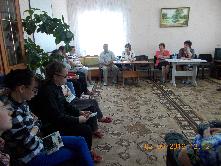 Встреча  руководства района в ЦСОН "Забота"