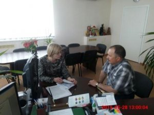 Выездной прием населения заместителем управляющего