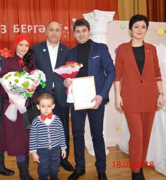 Торжественное вручение сертификатов на материнский (семейный) капитал