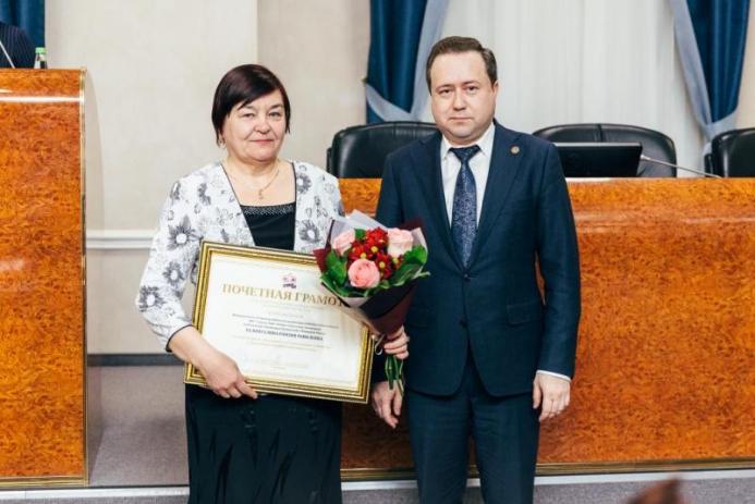 Эдуард Вафин на итоговом заседании МСЭ вручил награды сотрудникам 