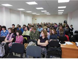 Встреча с работниками завода грузовых шин