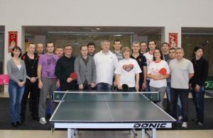 Поздравляем победителей соревнований по настольному теннису